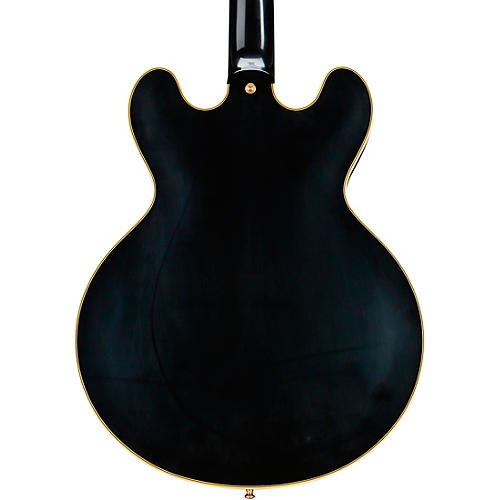 Gibson Custom 1959 ES-355 Reissue Stopbar VOS Semi-Hollow Electric Guitar Ebony - musicians--Friend