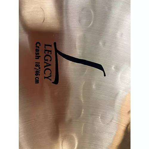 Used SABIAN 18in HHX LEGACY CRASH Cymbal 38 - musicians--Friend
