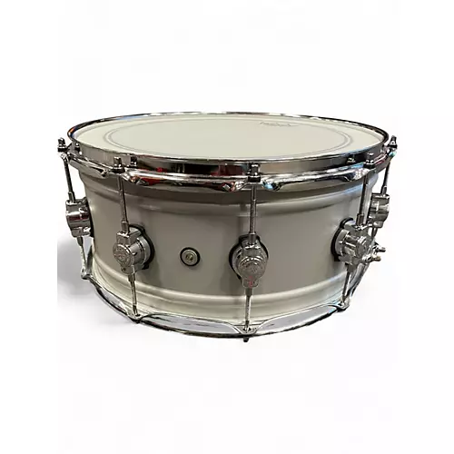 Used DW 14X6.5 Design Series Snare Aluminum Drum Aluminum 213 - musicians--Friend
