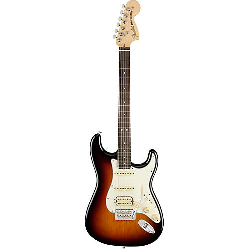Fender American Performer Stratocaster HSS Rosewood Fingerboard Electric Guitar Aubergine - musicians--Friend