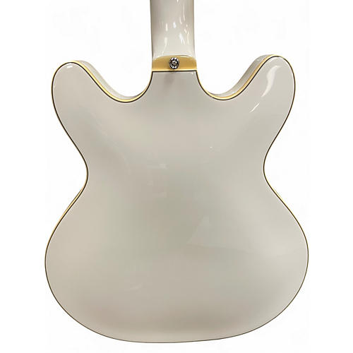Used Guild Starfire V Snow Crest White Hollow Body Electric Guitar Snow Crest White - musicians--Friend