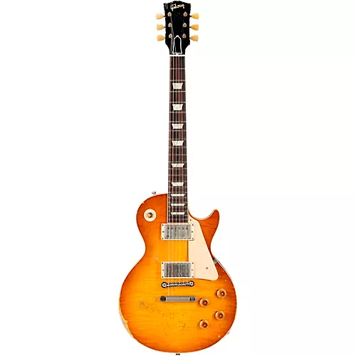 Gibson Custom Murphy Lab 1959 Les Paul Standard Reissue Ultra Heavy Aged Electric Guitar Kindred Burst - musicians--Friend