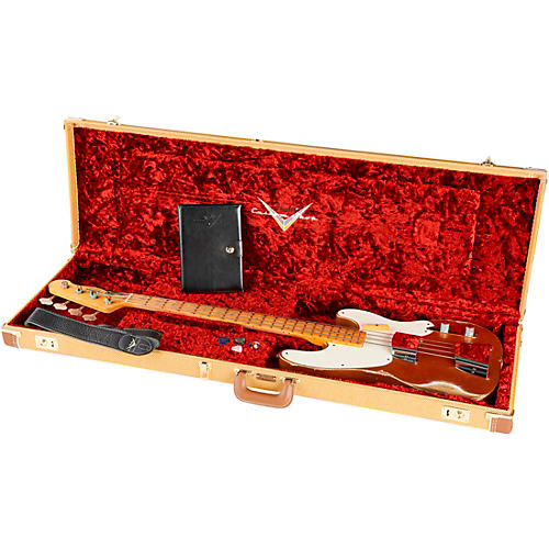 Fender Custom Shop 1951 Precision Bass Limited-Edition Heavy Relic Aged Copper - musicians--Friend