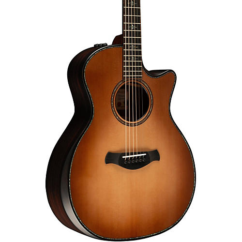 Taylor 914ce Builder's Edition Grand Auditorium Acoustic-Electric Guitar Wild Honey Burst - musicians--Friend