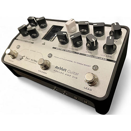 Used Two Notes AUDIO ENGINEERING ReVolt Guitar Analog Amp Sim Guitar Preamp - musicians--Friend