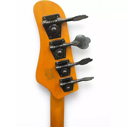 Used Schecter Guitar Research Model T Natural Electric Bass Guitar Natural - musicians--Friend