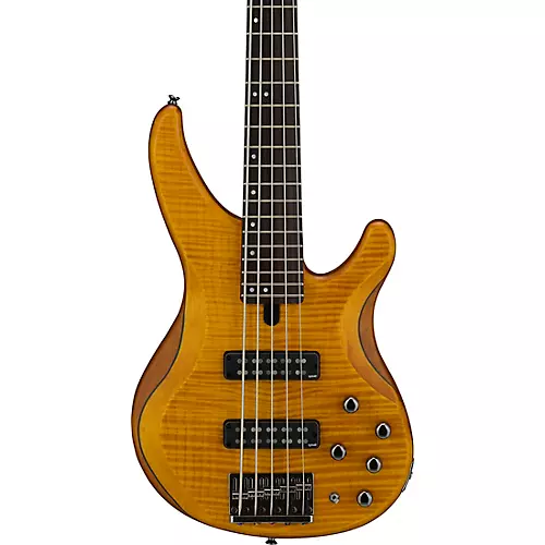 Yamaha TRBX605FM 5-String Electric Bass Guitar Natural Satin - musicians--Friend
