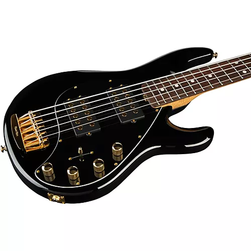 Ernie Ball Music Man Stingray Special 5 HH Limited-Edition Rosewood Fingerboard Electric Bass Guitar Black - musicians--Friend