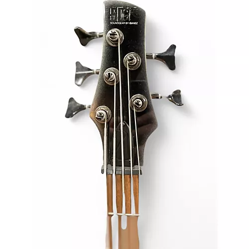 Used Ibanez SR305 5 String Black Electric Bass Guitar Black - musicians--Friend