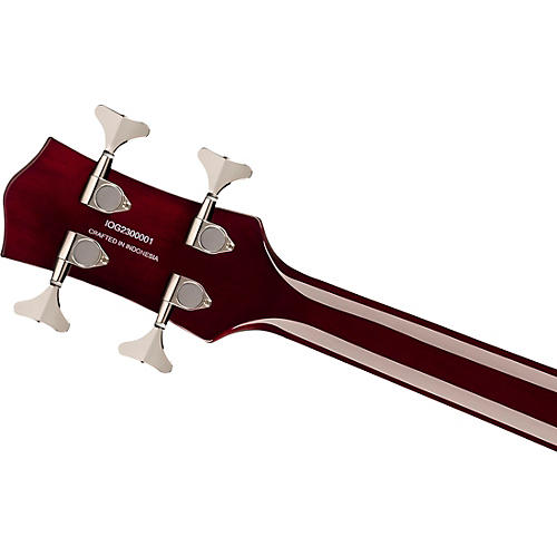 Gretsch Guitars Streamliner Jet Club Bass Single-Cut Short-Scale Bass Walnut Stain - musicians--Friend