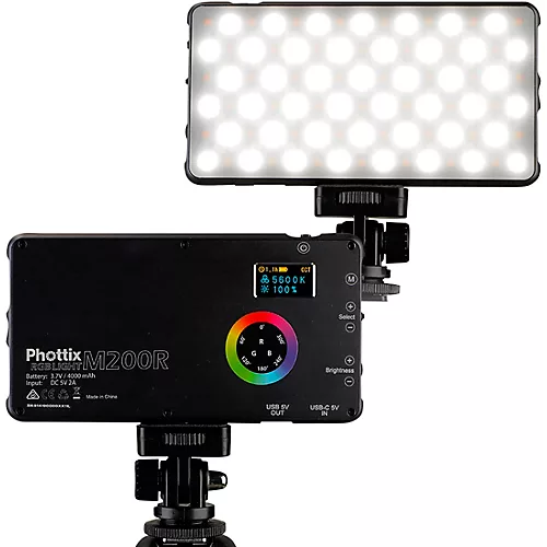 Phottix M200R RGB Light - musicians--Friend