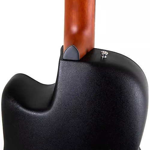 Ovation CE4412-5-G Celebrity Series Elite Mid-Depth 12-String Acoustic-Electric Guitar Black - musicians--Friend