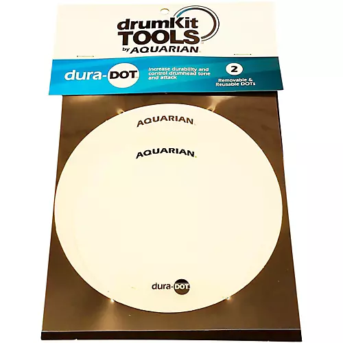 Aquarian drumKit Tools duraDOT Drum Head Tone Modifier - musicians--Friend