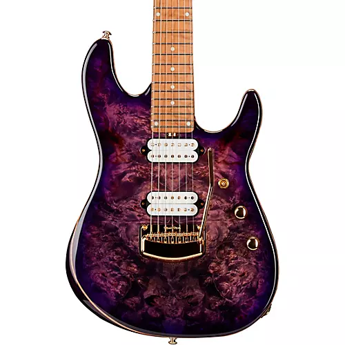 Ernie Ball Music Man Jason Richardson Cutlass 7-String Electric Guitar Buckeye Burl - musicians--Friend