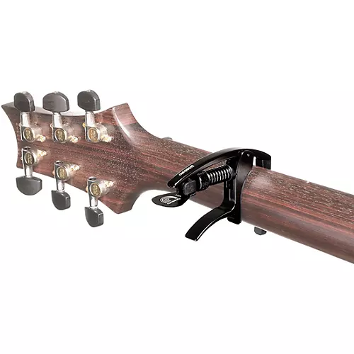 D'Addario NS Tri-Action Capo Black - musicians--Friend