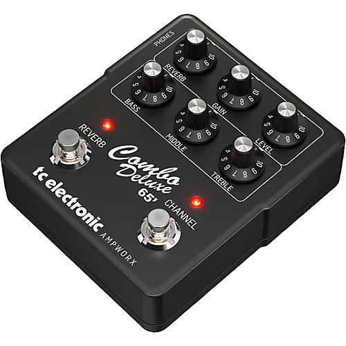 TC Electronic Ampworx Combo Deluxe 65 Preamp Pedal Black - musicians--Friend