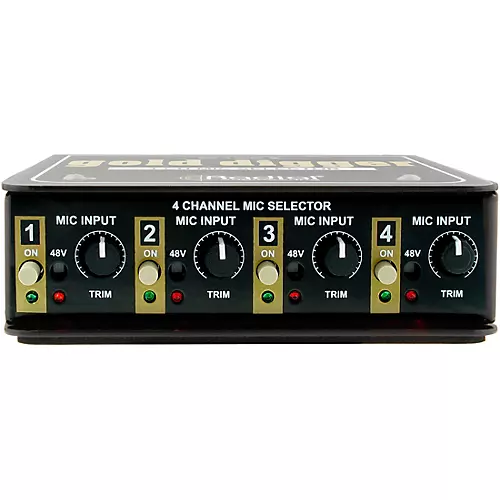 Radial Engineering Gold Digger 4-Channel Mic Selector - musicians--Friend