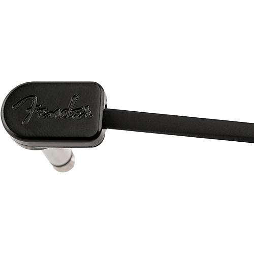 Fender Blockchain Straight to Angle Patch Cables, 3-Pack 16 in. Black - musicians--Friend