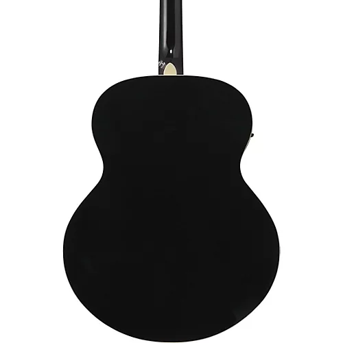 Ibanez AJ70M1E Jumbo Acoustic-Electric Guitar Black - musicians--Friend