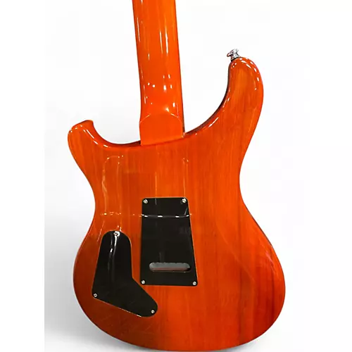 Used PRS 25th Anniversary Custom 24 Smoked Amber Solid Body Electric Guitar Smoked Amber - musicians--Friend