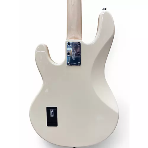 Used Sterling by Music Man STINGRAY Cream Electric Bass Guitar Cream - musicians--Friend