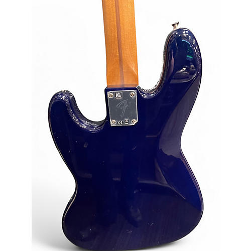 Used Fender player Series Jazz bass Blue Burst Electric Bass Guitar Blue Burst - musicians--Friend
