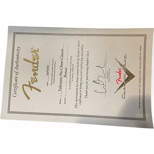 Used 2013 Fender CUSTOM SHOP TELECASTER PRO CLOSET CLASSIC LIGHT RELIC GLOSS BLACK Solid Body Electric Guitar LIGHT RELIC GLOSS BLACK - musicians--Friend