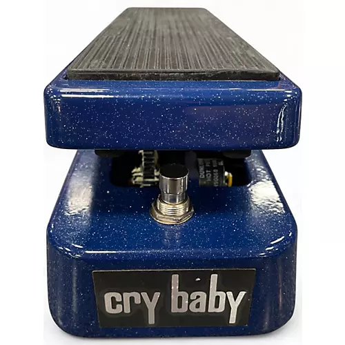 Used Dunlop GCB95BL CRYBABY WAH METALLIC BLUE LIMITED EDITION Effect Pedal - musicians--Friend