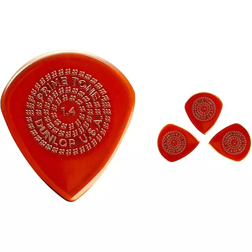 Dunlop Primetone Jazz III Sculpted Plectra Picks, 1.4 (3-Pack) - musicians--Friend