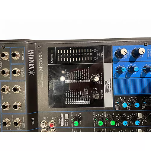 Used Yamaha MG16XU Unpowered Mixer - musicians--Friend