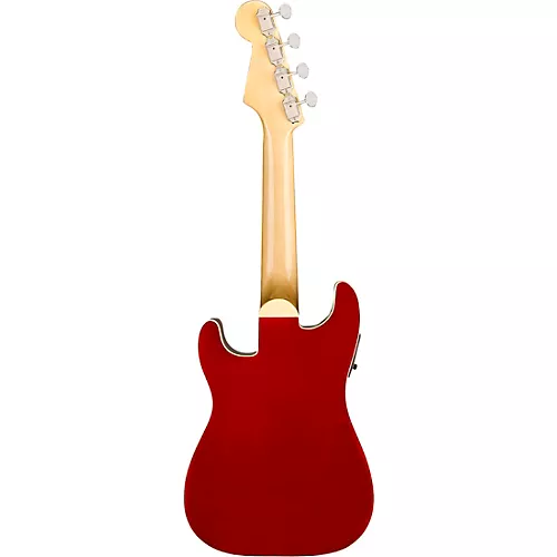 Fender Fullerton Stratocaster Acoustic-Electric Ukulele Black - musicians--Friend