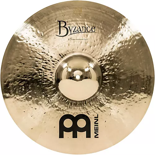 MEINL Byzance Brilliant Heavy Hammered Crash Cymbal 22 in. - musicians--Friend