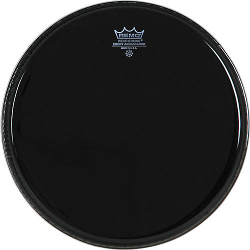 Remo Ebony Ambassador Drum Head 10 in. - musicians--Friend
