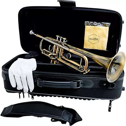 Allora ATR-580 Chicago Series Professional Bb Trumpet Matte Lacquer - musicians--Friend