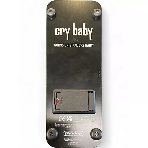 Used Dunlop GCB95 Original Crybaby Wah Effect Pedal - musicians--Friend