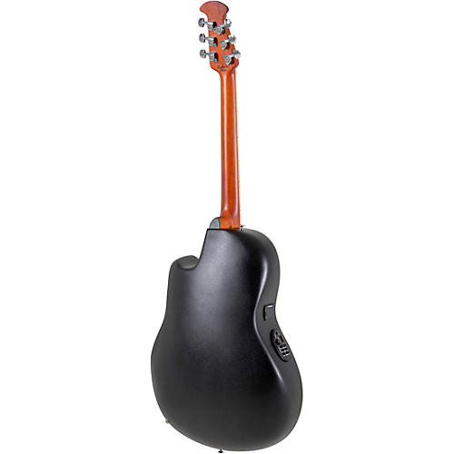 Ovation CS24P Celebrity Series Traditional Plus Mid-Depth Acoustic-Electric Guitar Nutmeg Burled Maple - musicians--Friend