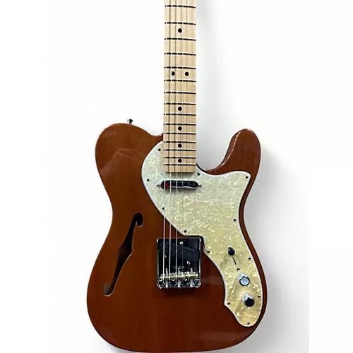 Used Fender Classic Series '69 Telecaster Thinline Mahogany Hollow Body Electric Guitar Mahogany - musicians--Friend