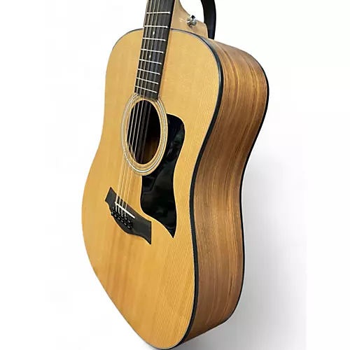 Used Taylor 150E Natural 12 String Acoustic Electric Guitar Natural - musicians--Friend