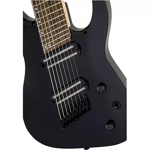 Jackson X Series Dinky Arch Top DKAF8 Multi-Scale 8-String Electric Guitar Gloss Black - musicians--Friend