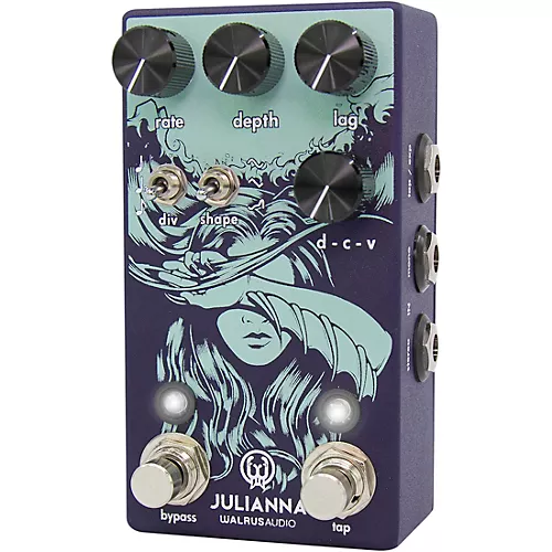 Walrus Audio Julianna Stereo Analog Chorus/Vibrato Effects Pedal Lavender - musicians--Friend