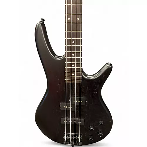 Used Ibanez GSR200 Black Electric Bass Guitar Black - musicians--Friend