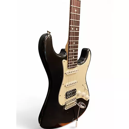 Used Fender American Special Stratocaster Black Solid Body Electric Guitar Black - musicians--Friend