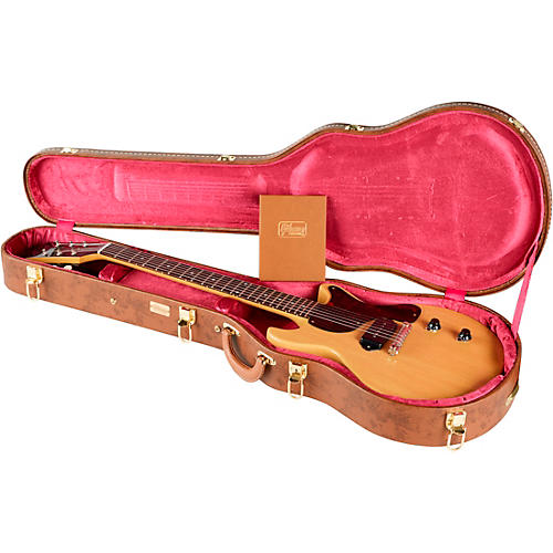 Gibson Custom 1958 Les Paul Junior Double-Cut Reissue VOS Electric Guitar TV Yellow - musicians--Friend