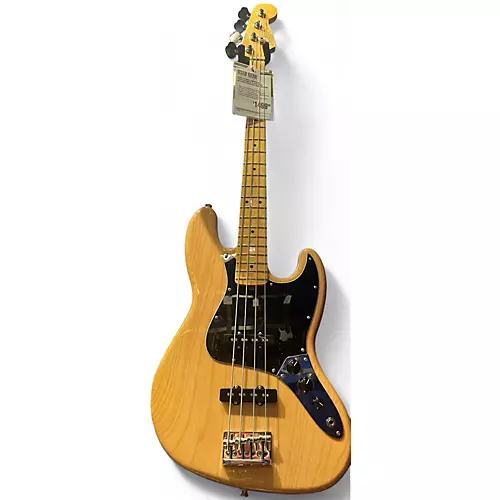 Used Fender American Professional II Jazz Bass Natural Electric Bass Guitar Natural - musicians--Friend