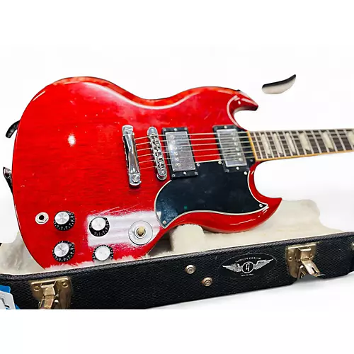 Used Gibson 1961 Reissue SG Heritage Cherry Solid Body Electric Guitar Heritage Cherry - musicians--Friend