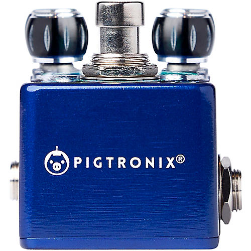 Pigtronix Gamma Drive Overdrive Effects Pedal Blue - musicians--Friend