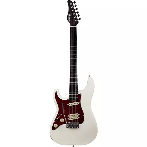 Schecter Guitar Research MV-6 Left-Handed Electric Guitar Olympic White - musicians--Friend