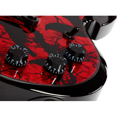 Wylde Audio Barbarian Electric Guitar Blood Raven - musicians--Friend