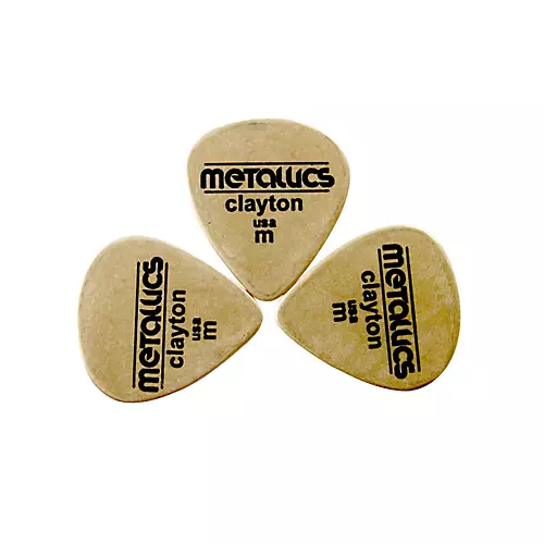 Clayton Metallics Standard Pick 3-Pack Stainless Steel - musicians--Friend