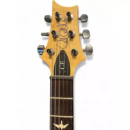 Used 2018 PRS CE24 Natural Solid Body Electric Guitar Natural - musicians--Friend